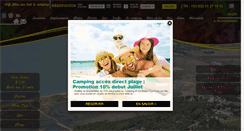 Desktop Screenshot of camping-la-siesta.com